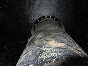 Gas Valve Pit – Buried under ground